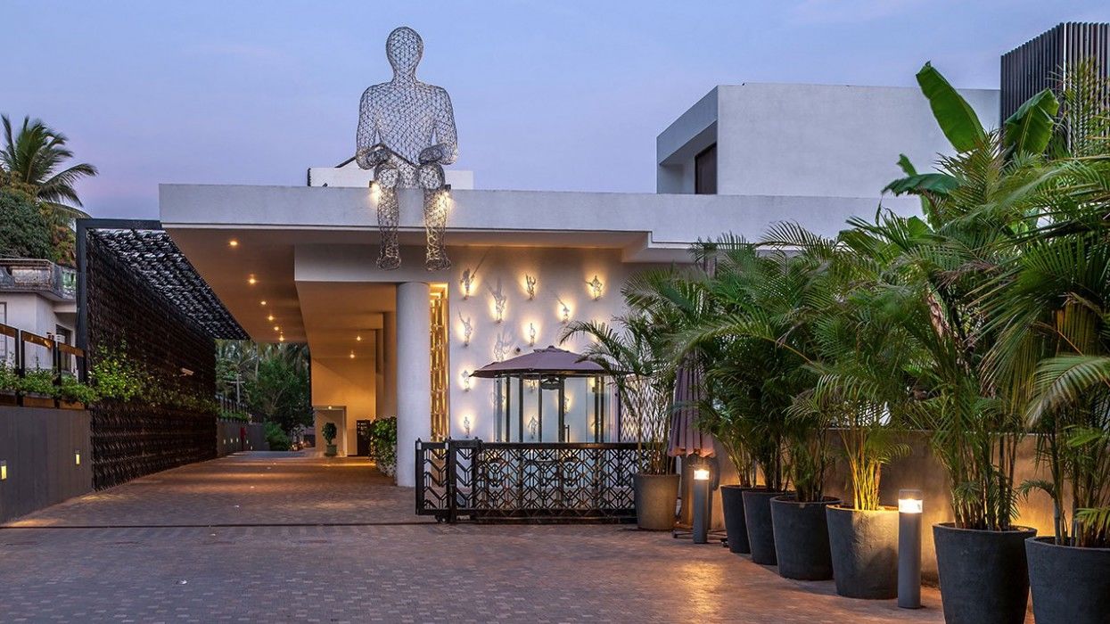 Hyatt Centric Candolim Goa Zewnętrze zdjęcie The hotel's entrance